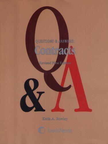 Questions & Answers: Contracts (2006) Paperback