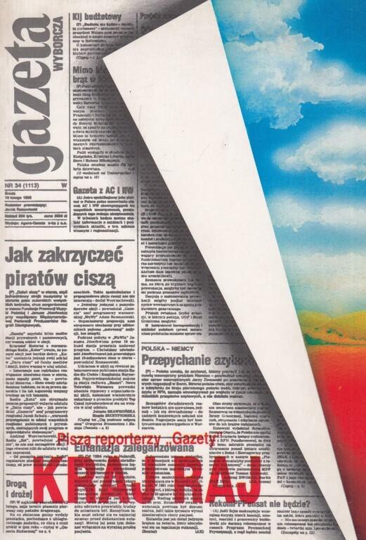 Kraj Raj: Pisz ą Reporterzy 'Gazety'