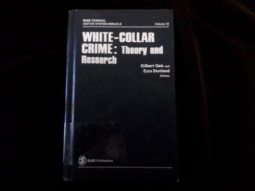 White-Collar Crime (Theory and Research)