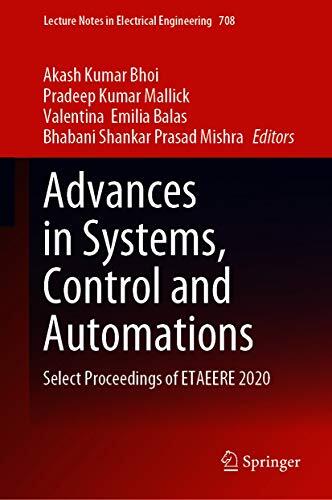 Advances in Systems, Control and Automations: Select Proceedings of ETAEERE 2020