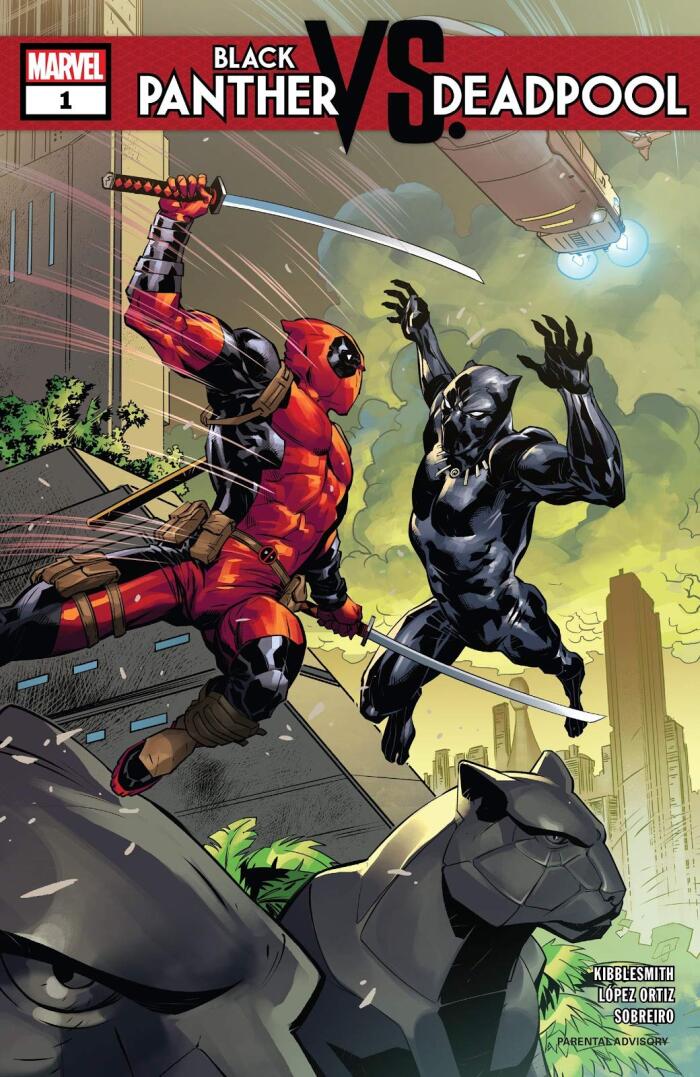 Deadpool Book: Black Panther vs Deadpool