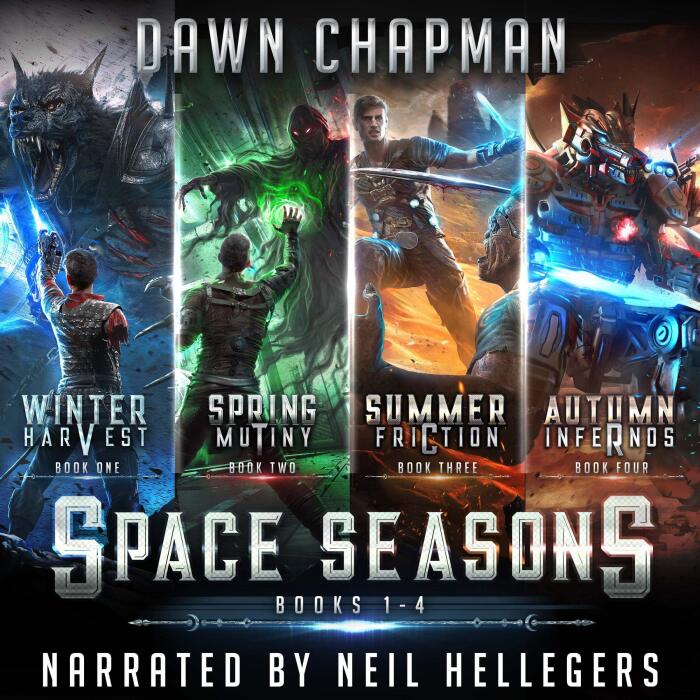 Space Seasons Omnibus: Books 1-4 in a LitRPG Sci-Fi Adventure
