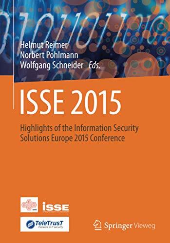 ISSE 2015: Highlights of the Information Security Solutions Europe 2015 Conference