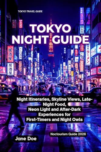 TOKYO NIGHT GUIDE: Night Itineraries, Skyline Views Late-Night Food Hidden Gems, and After-Dark Experiences for First-Timers and Night Owls