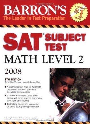 Barron's SAT Subject Test Math Level 2