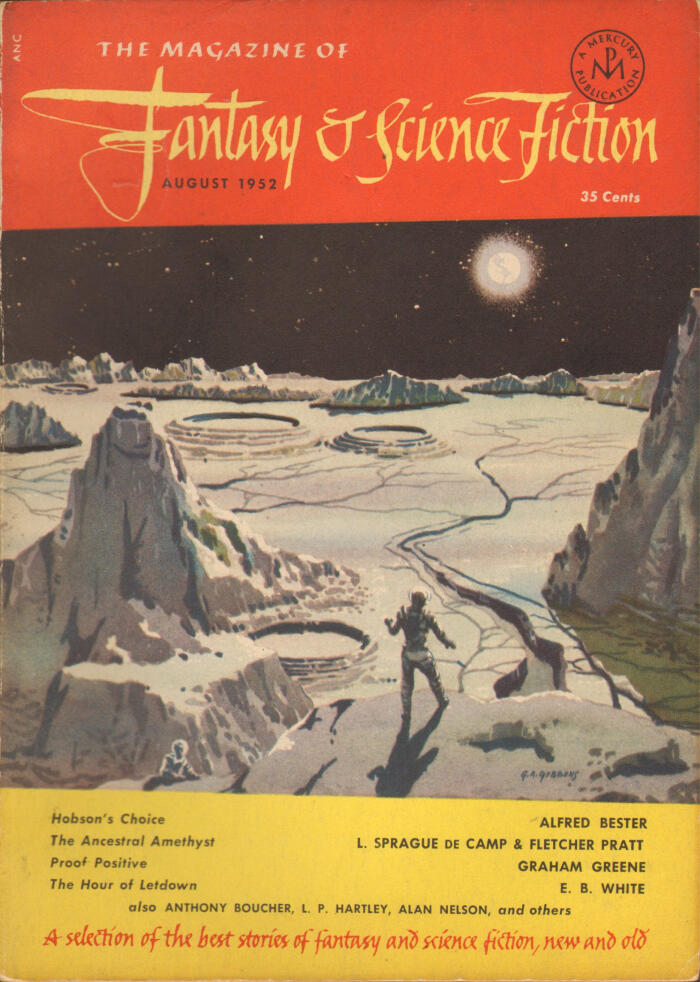 The Magazine of Fantasy & Science Fiction, August 1952