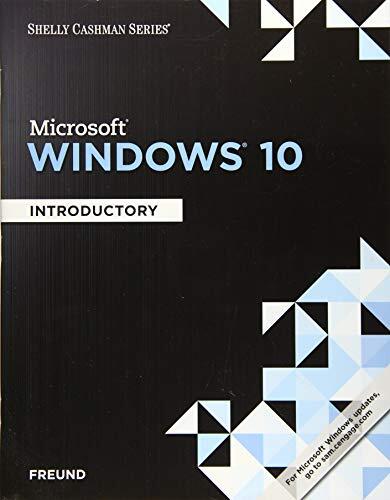 Shelly Cashman Series Microsoft Windows 10: Introductory