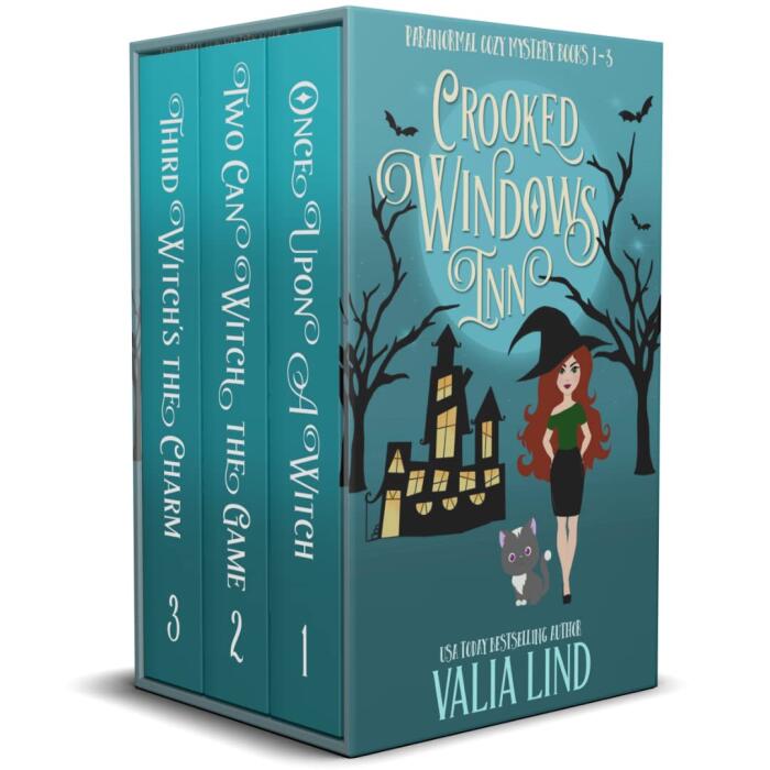 Crooked Windows Inn: Paranormal Cozy Mystery Books 1-3