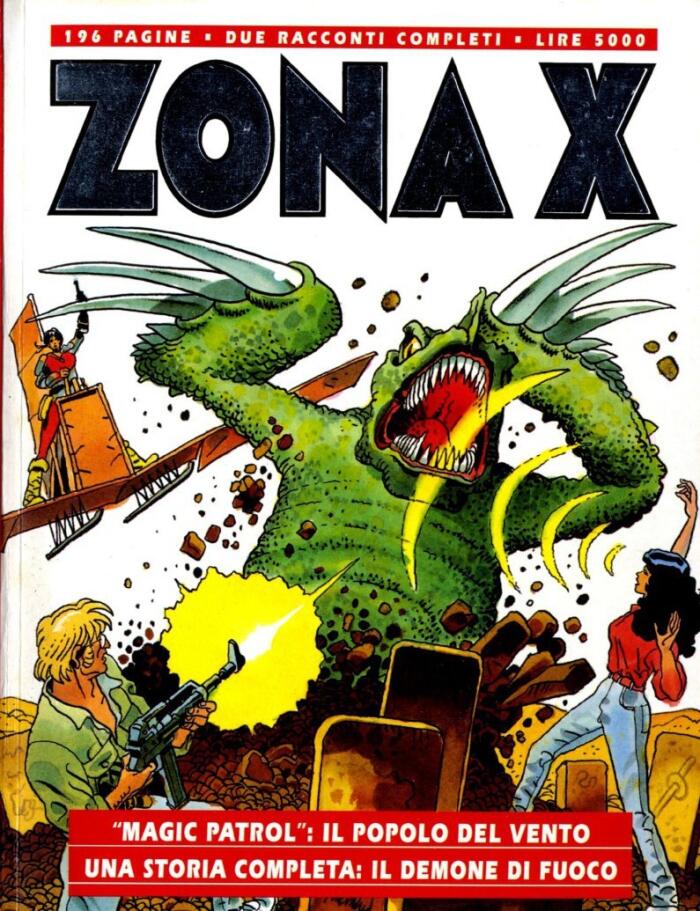 Zona X n. 24: Il popolo del vento - Il demone di fuoco