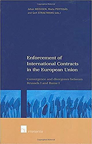 Enforcement of International Contracts in the European Union: Convergence and Divergence Between Brussels I and Rome I