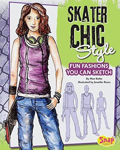 Skater Chic Style: Fun Fashions You Can Sketch