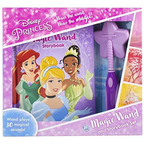Disney Princess (Magic Wand Storybook): Toy Wand Set with 30 Magical Sounds