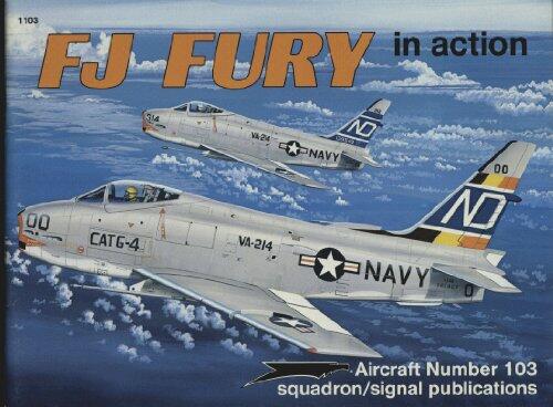 FJ Fury in Action (Aircraft No. 103)