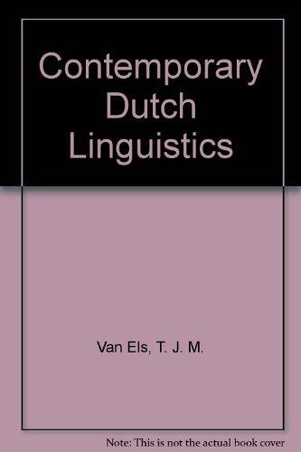 Contemporary Dutch Linguistics
