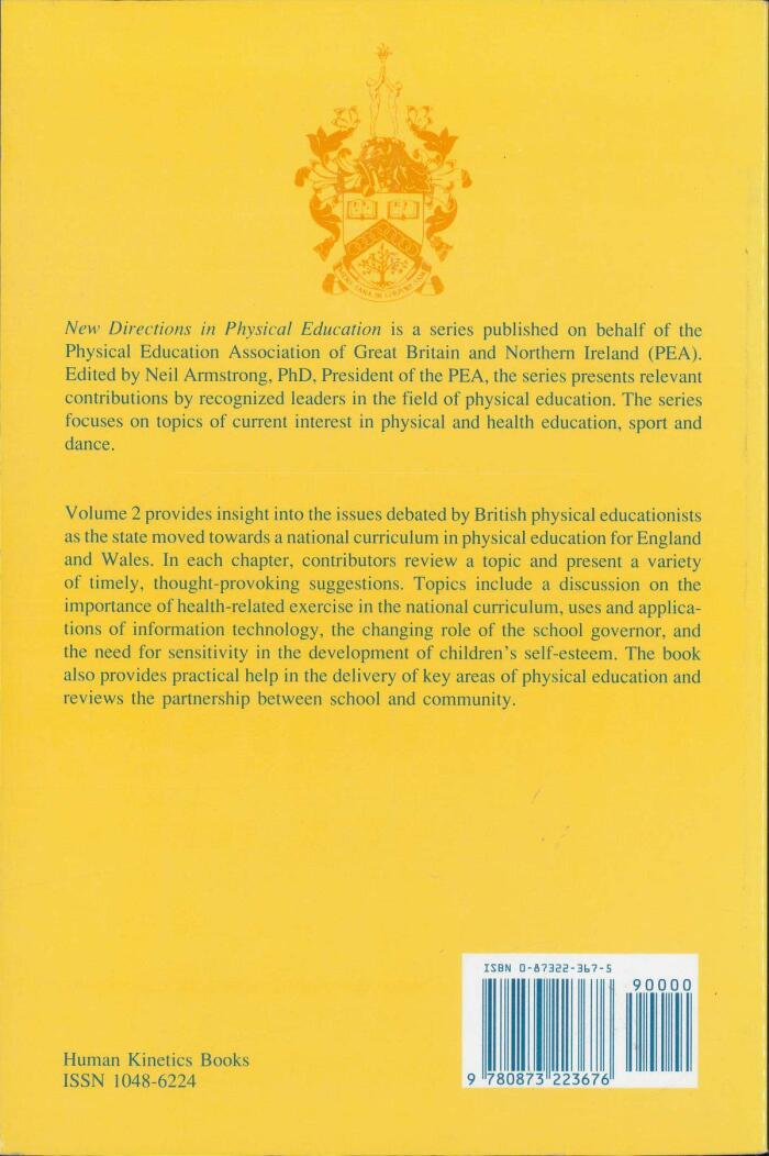 New Directions in Physical Education