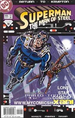Superman The Man of Steel (111) Beyond the Proto-Tombs of Xan!