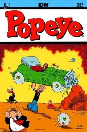 Popeye Vol 3 #1 Bruce Ozella Cover