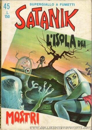 Satanik n. 45:  L'isola dei mostri