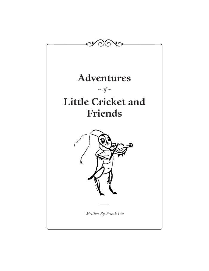 Adventures of Little Cricket and Friends