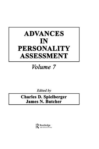 Advances in Personality Assessment, Volume 7