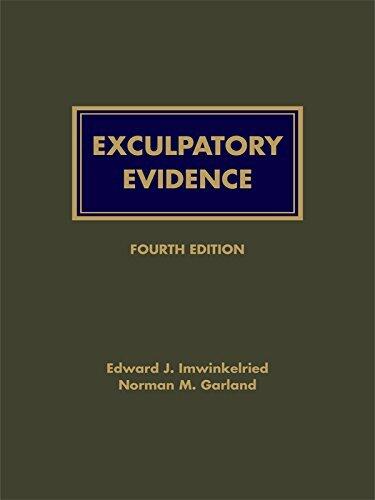 Exculpatory Evidence: The Accused's Constitutional Right to Introduce Favorable Evidence