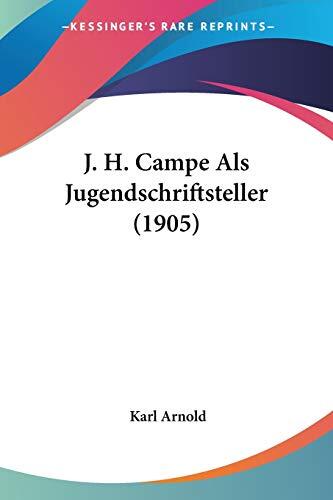 J. H. Campe Als Jugendschriftsteller (1905)
