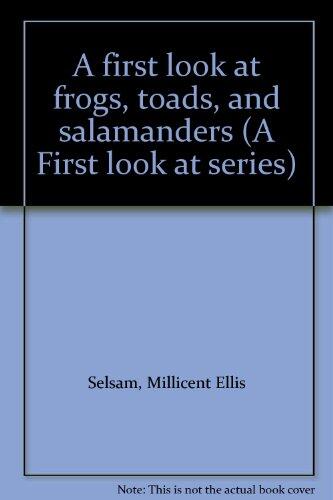 A First Look at Frogs, Toads, and Salamanders