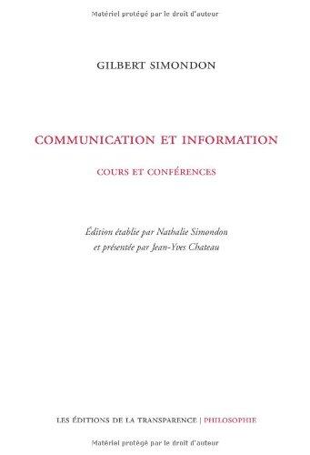 Communication et information: Cours et conférences