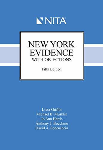New York Evidence with Objections