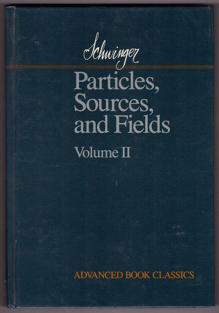 Particles, Sources And Fields (volume Ii)