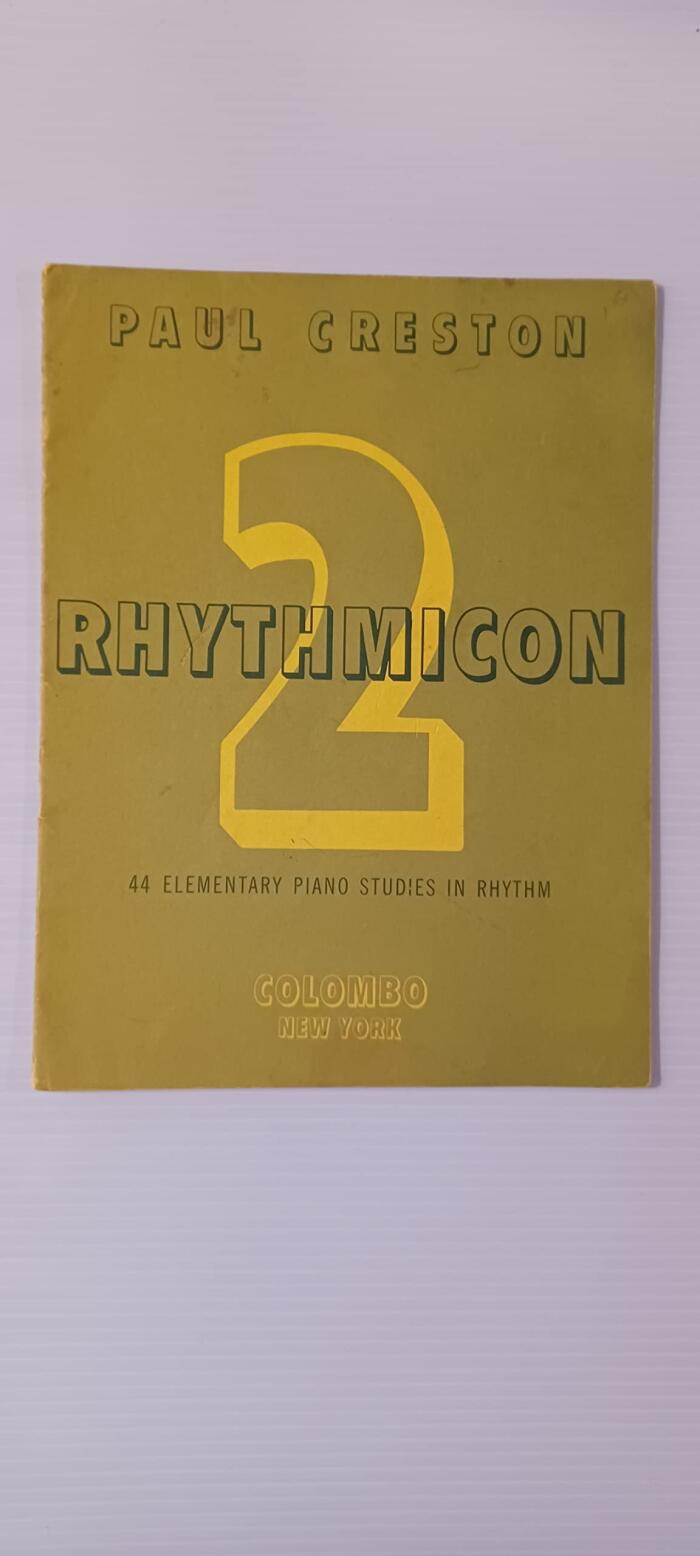 Rhythmicon 2. Elementary Studies in Piano Rhythm.