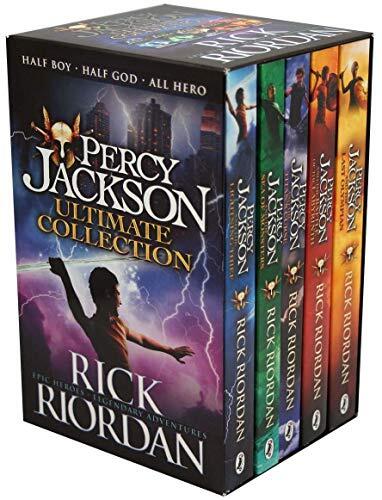 Percy Jackson & the Olympians 5 Children Book Collection Box Set