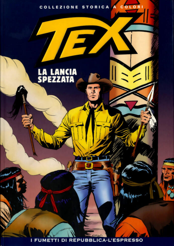 Tex collezione storica a colori n.040: La lancia spezzata