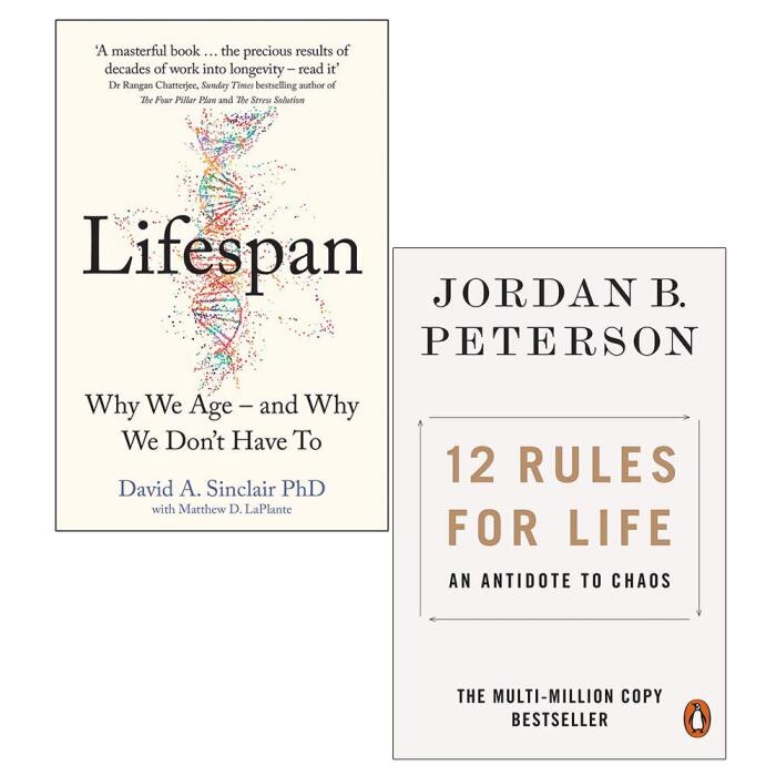 Lifespan: Why We Age and Why We Don't Have To (12 Rules for Life: An Antidote to Chaos)