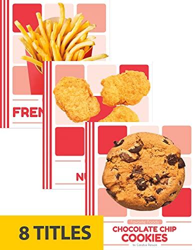 Favorite Foods: Chicken Nuggets, French Fries, Ice Cream Cones, Spaghetti, Chocolate Chip Cookies, Hamburgers, Pizza, Tacos