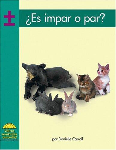 Es impar o par? (Yellow Umbrella Books: Math Spanish)
