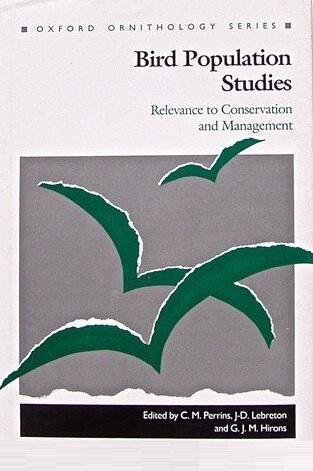 Bird Population Studies: Relevance to Conservation and Management