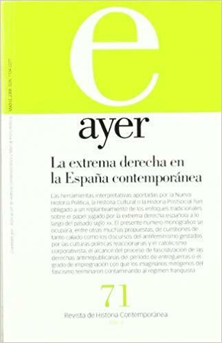 La extrema derecha en la España contemporánea