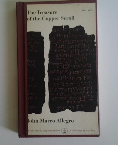 The Treasure of the Copper Scroll. 1964 Ex-library Edition. 186 pages
