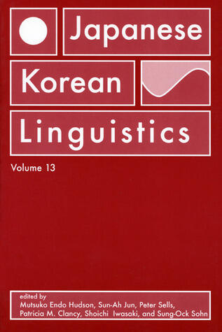 Japanese/Korean Linguistics: Volume 13