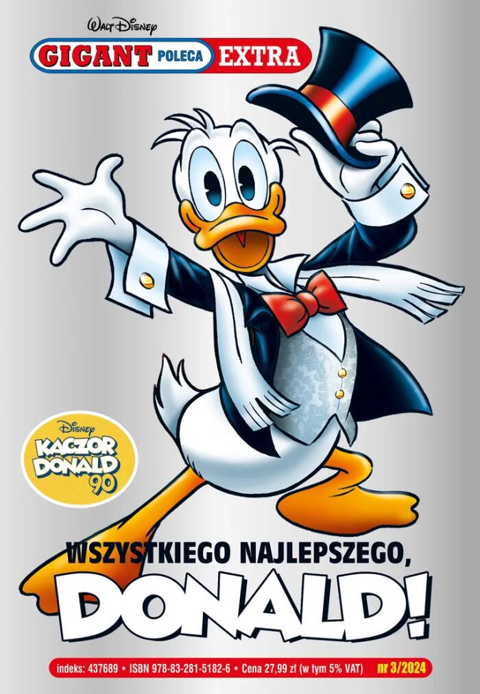 Wszystkiego najlepszego, Donald! (Gigant Poleca Extra 3/2024
