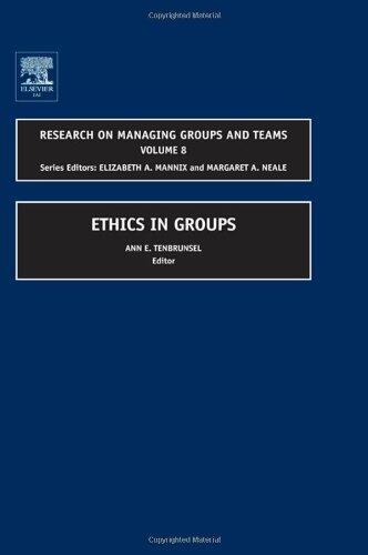 Ethics in Groups, Volume 8