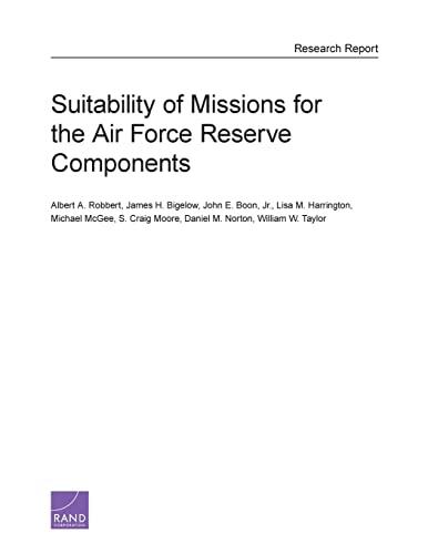 Suitability of Missions for the Air Force Reserve Components