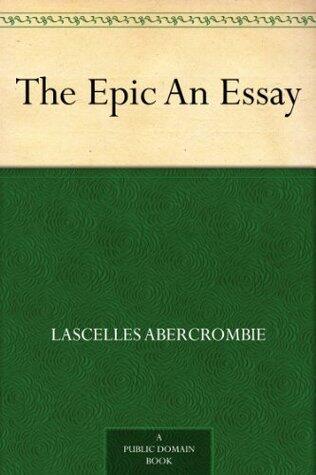 The Epic An Essay