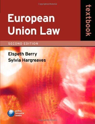 European Union Law 2nd edition
