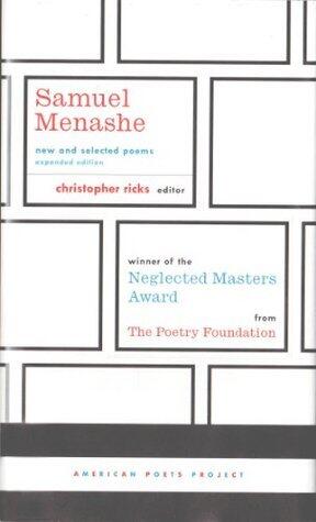 Samuel Menashe: New and Selected Poems: