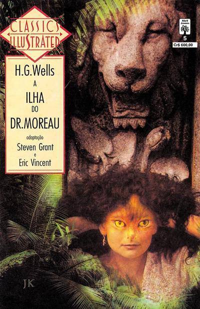 Classics Illustrated nº5 - A Ilha do Dr. Moreau