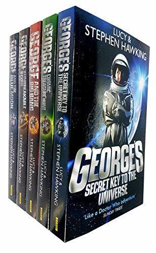 Lucy and Stephen Hawking George Series Collection Set of 4 Books (Key to the Universe, Cosmic Treasure Hunt, Big Bang, Unbreakable, Blue Moon)