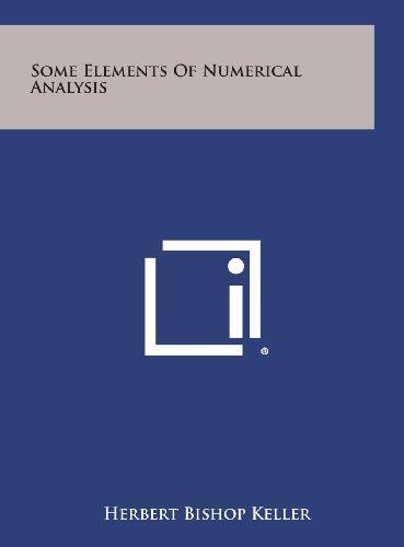 Some Elements of Numerical Analysis