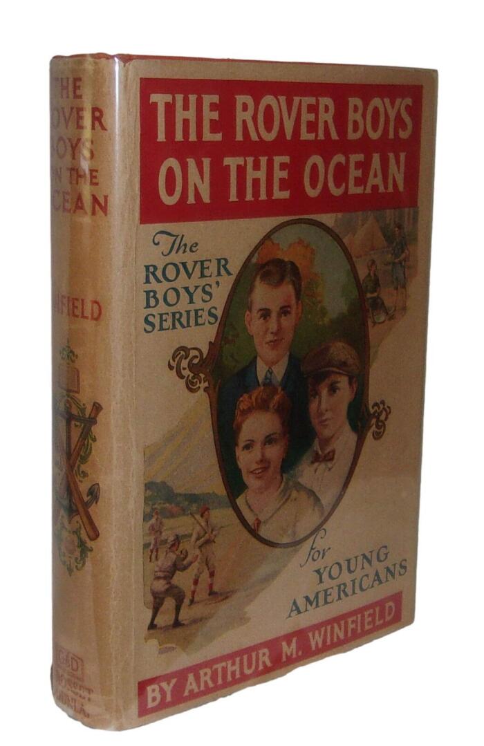 Rare - Arthur M. Winfield THE ROVER BOYS ON THE OCEAN Second Book in Series Fine in dj [Hardcover] Arthur M. Winfield